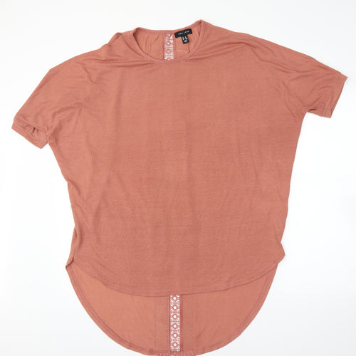 New Look Womens Pink   Tunic Blouse Size M