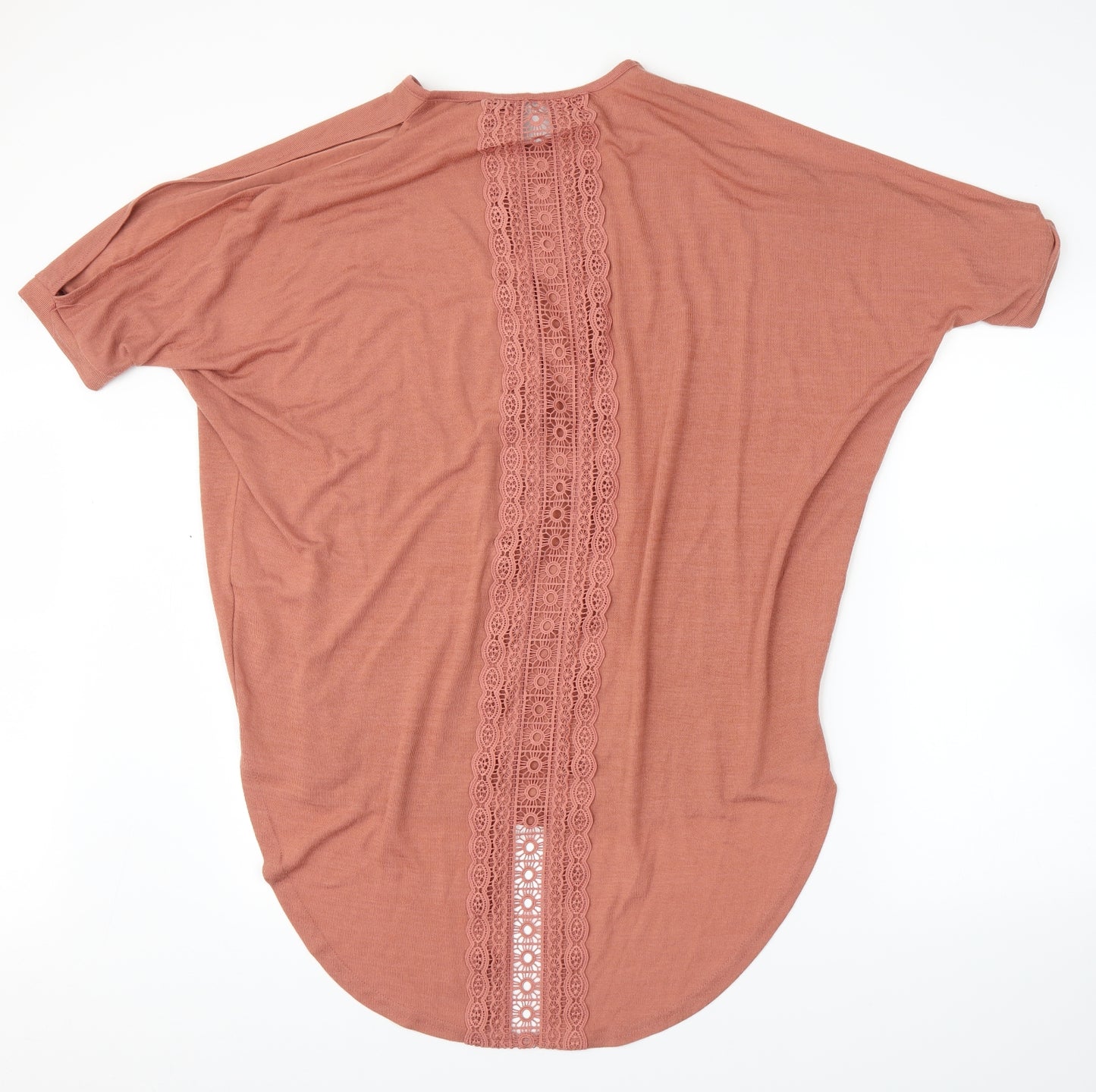 New Look Womens Pink   Tunic Blouse Size M
