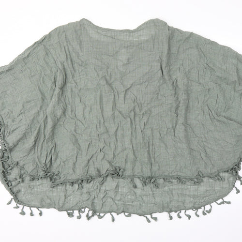 Preworn Womens Green   Cape Jumper Size M