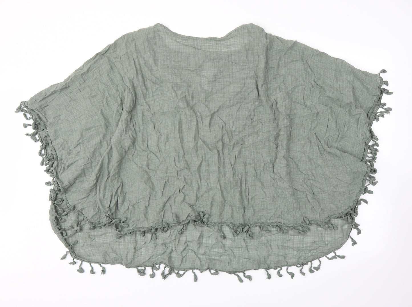 Preworn Womens Green   Cape Jumper Size M