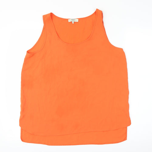 Papaya Womens Orange   Basic Tank Size 14