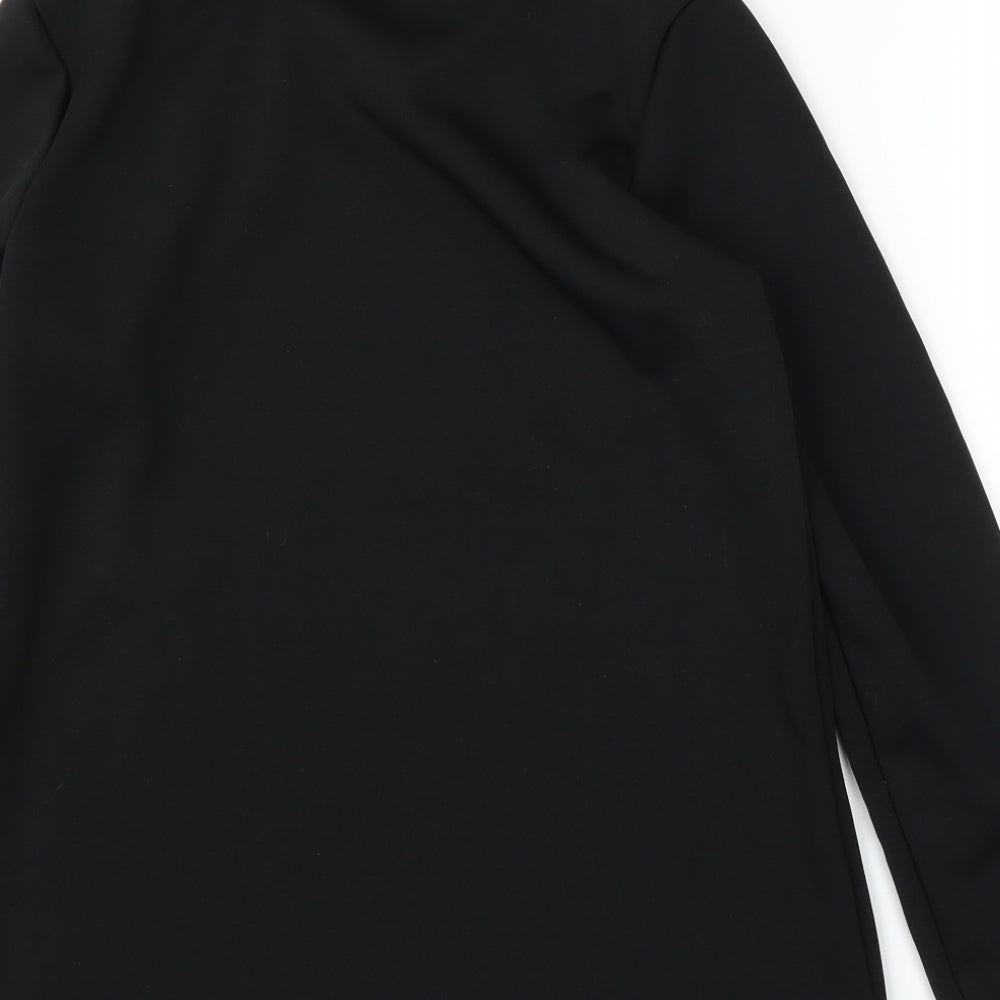Papaya Womens Black   Tunic Blouse Size 14
