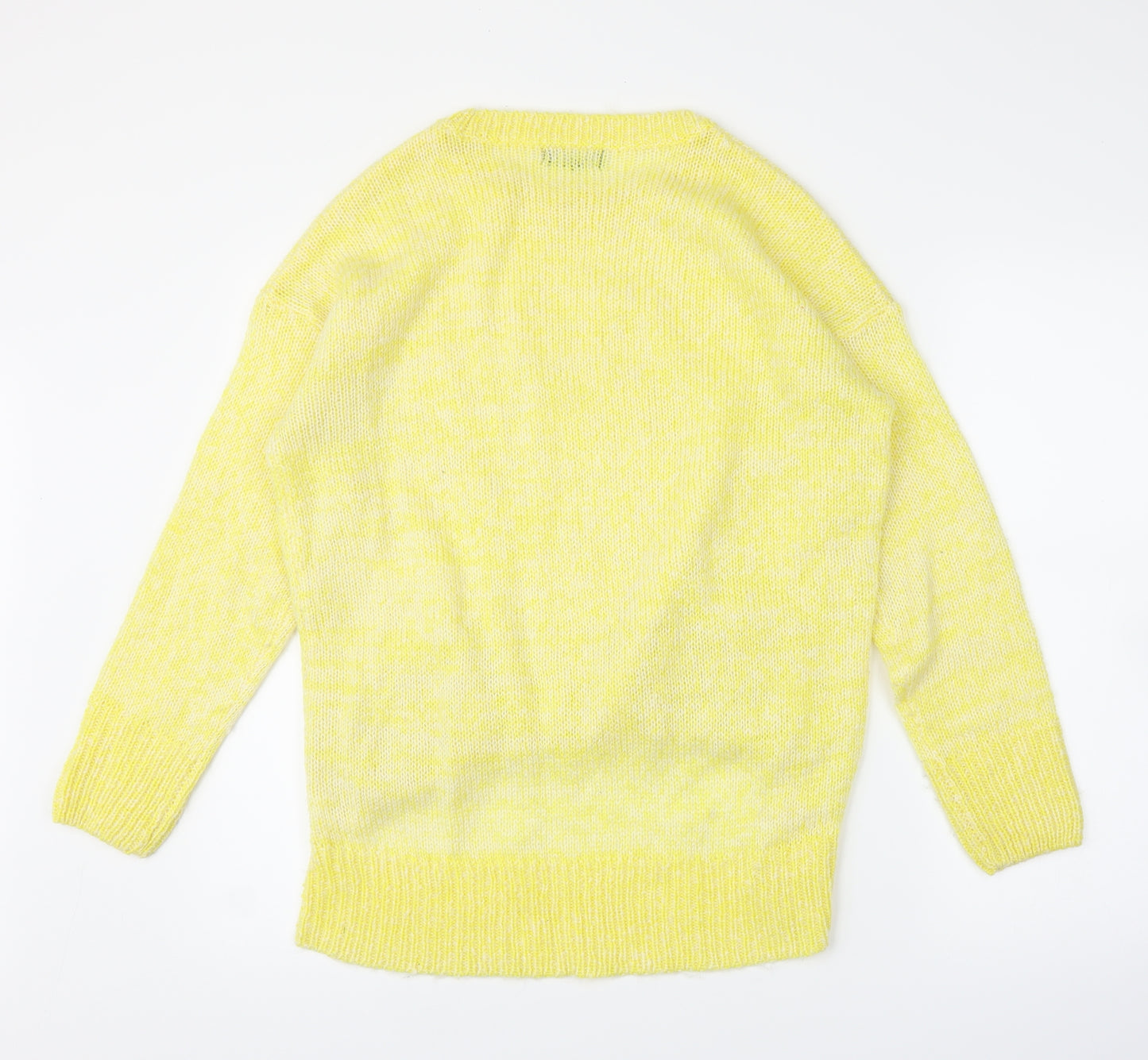 New Look Womens Yellow   Pullover Jumper Size M