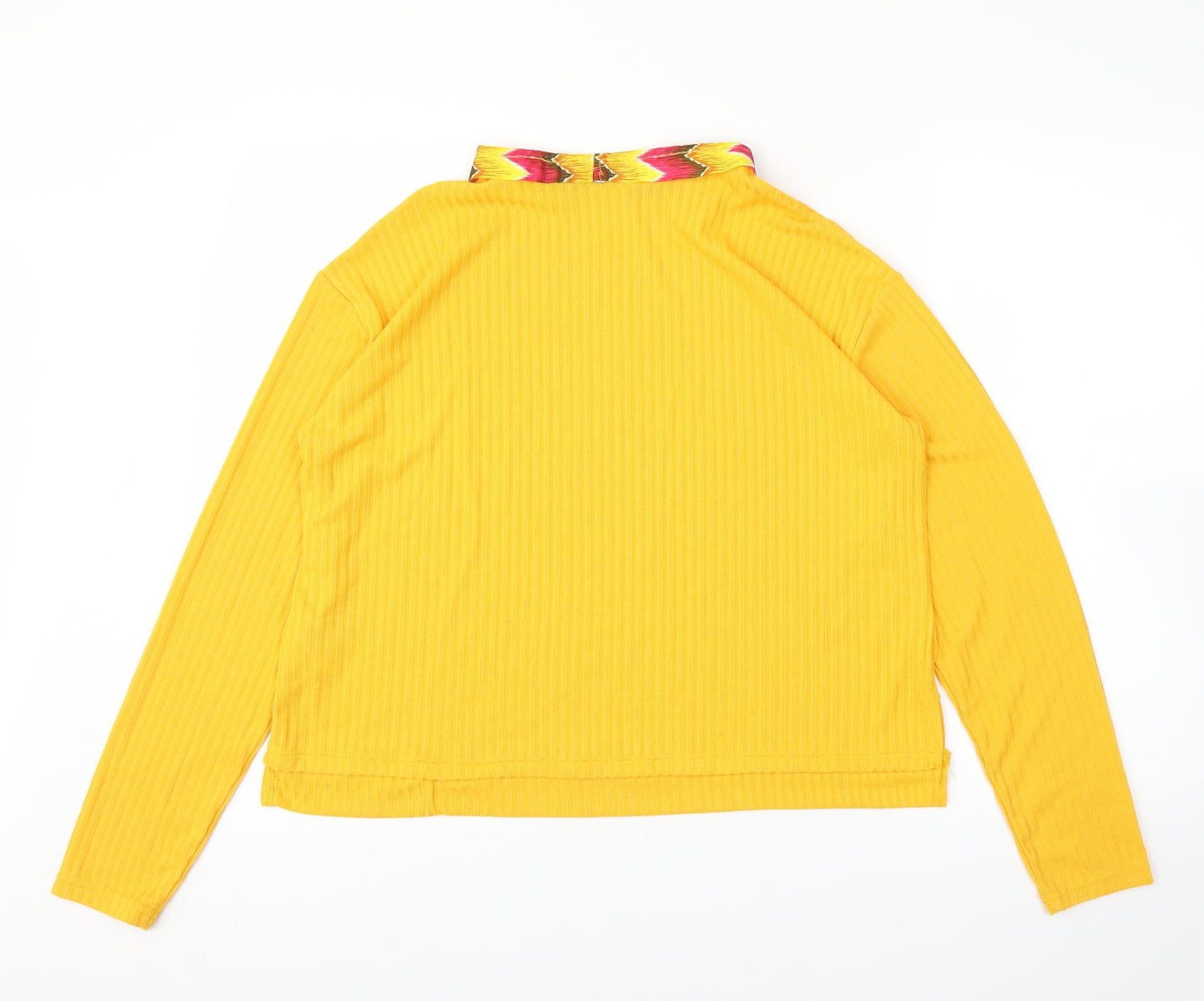 Preworn Womens Yellow   Basic Blouse Size L