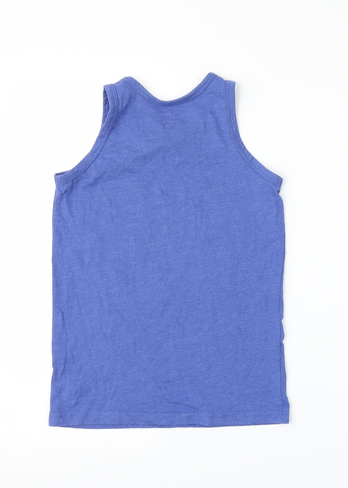 Primark Girls Blue   Basic Tank Size 9-10 Years