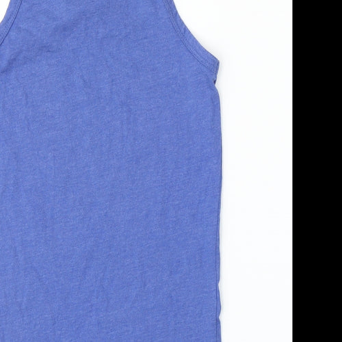 Primark Girls Blue   Basic Tank Size 9-10 Years