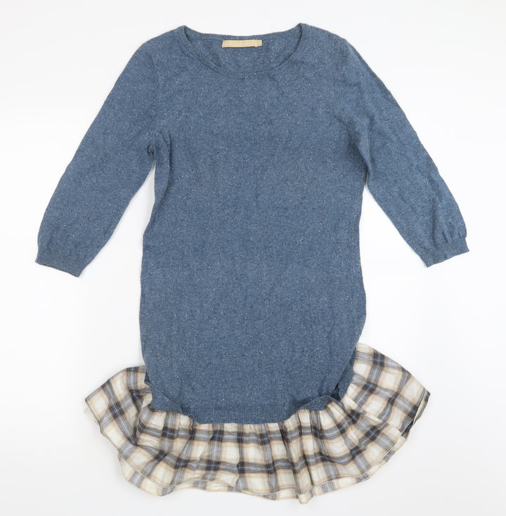 NEXT Womens Blue  Knit Pullover Jumper Size 10