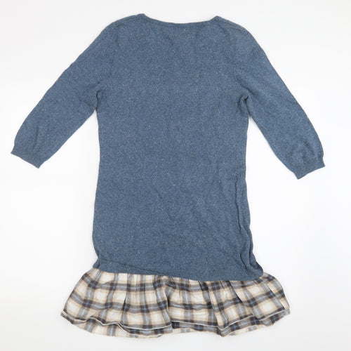 NEXT Womens Blue  Knit Pullover Jumper Size 10