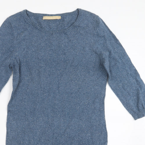 NEXT Womens Blue  Knit Pullover Jumper Size 10