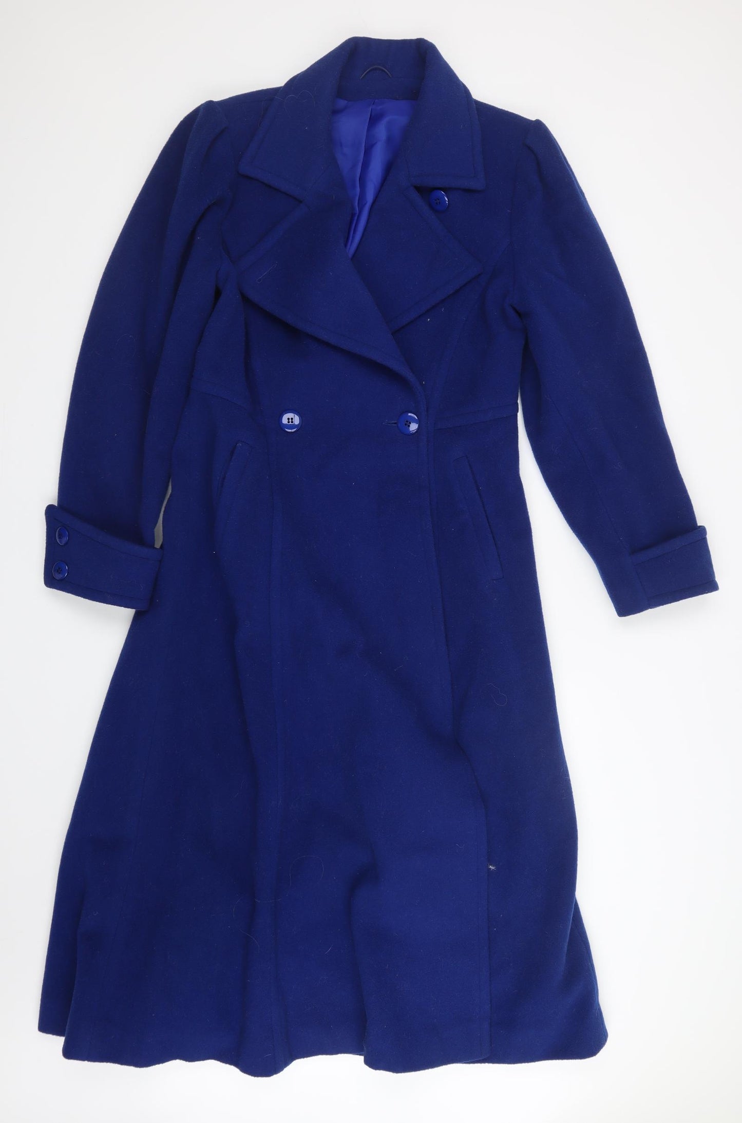 Preworn Womens Blue   Pea Coat Coat Size 12