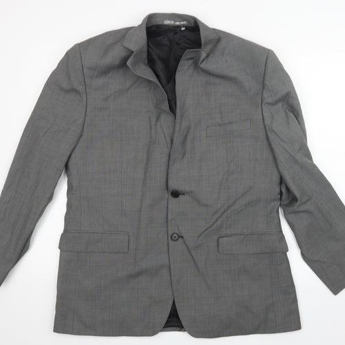 Racing Green Mens Grey   Jacket Suit Jacket Size 38