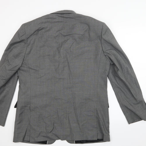 Racing Green Mens Grey   Jacket Suit Jacket Size 38