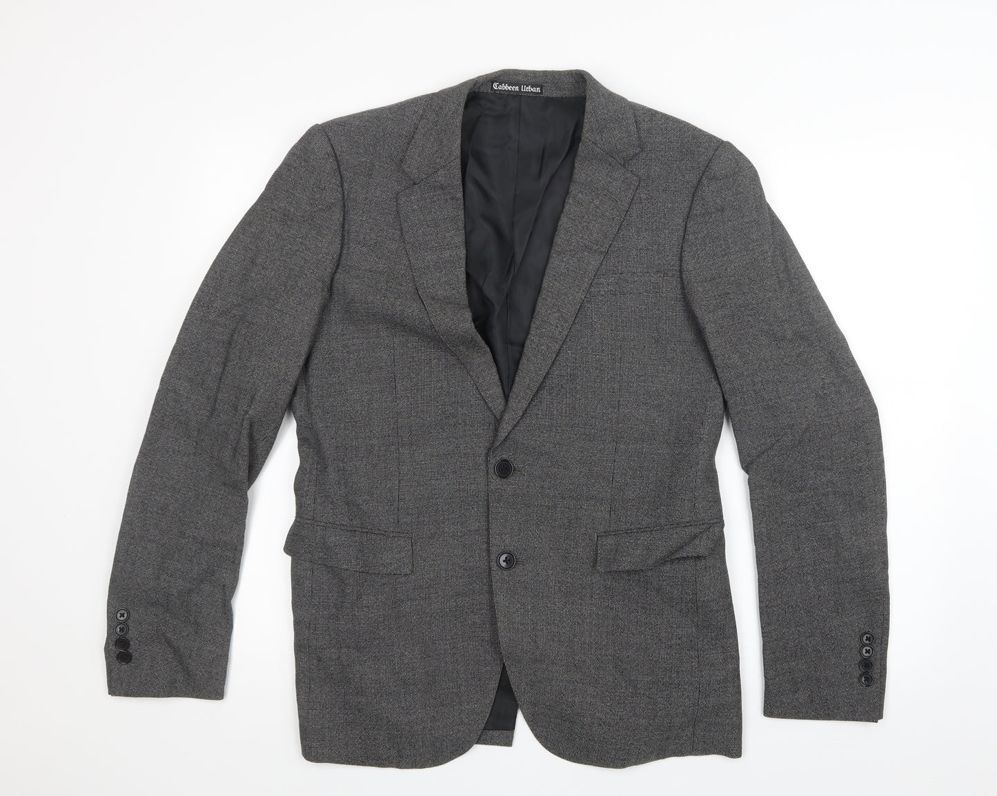 Cabbeen Urban Mens Grey   Jacket Suit Jacket Size 36