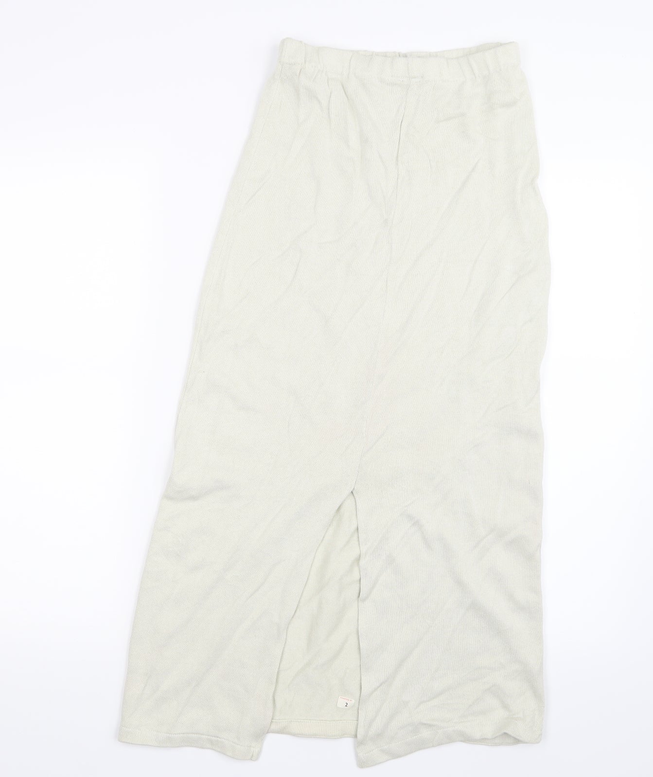 Salt Womens Ivory  Knit Maxi Skirt Size S