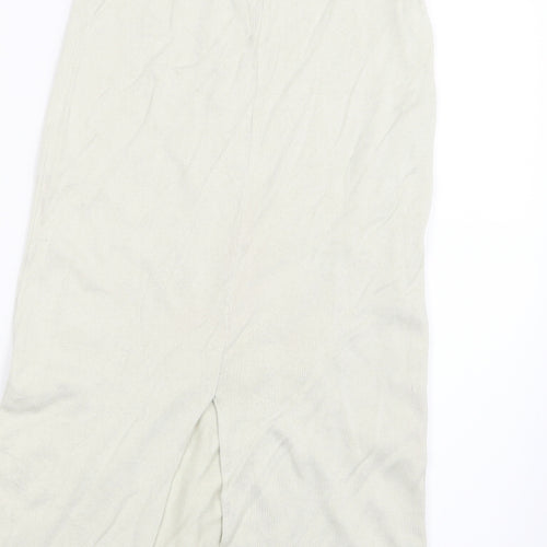 Salt Womens Ivory  Knit Maxi Skirt Size S
