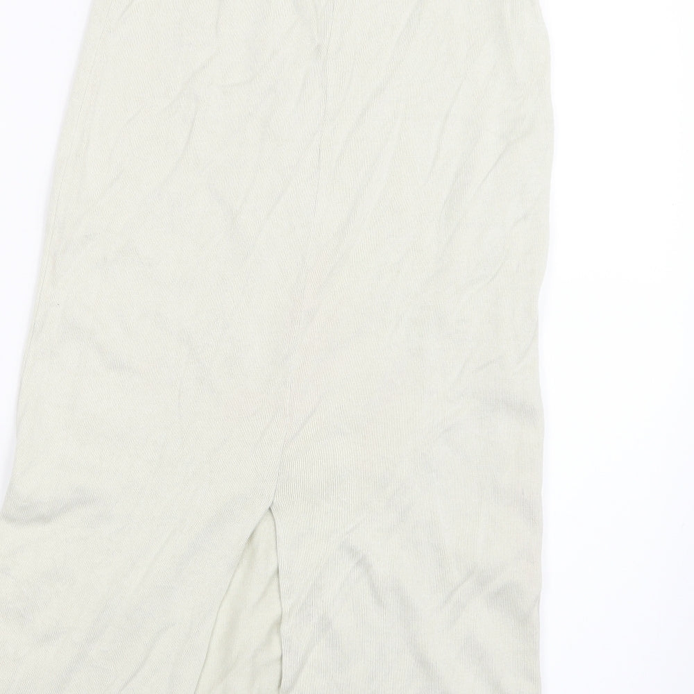 Salt Womens Ivory  Knit Maxi Skirt Size S