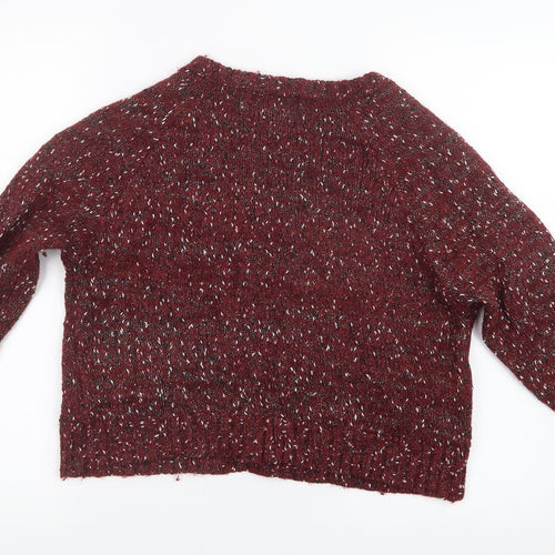 Atmosphere Womens Red  Knit Pullover Jumper Size 14