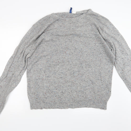 Divided by H&M Mens Grey  Knit Pullover Jumper Size XL