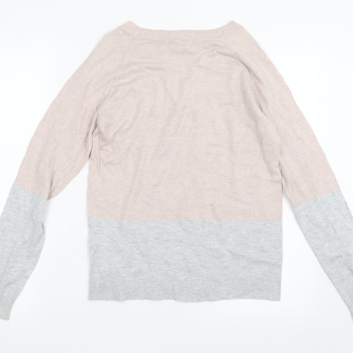 NEXT Womens Grey  Knit Pullover Jumper Size 12