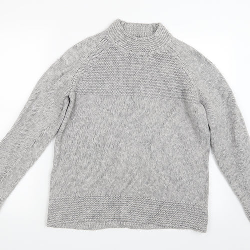 Marks and Spencer Womens Grey  Knit Pullover Jumper Size 16
