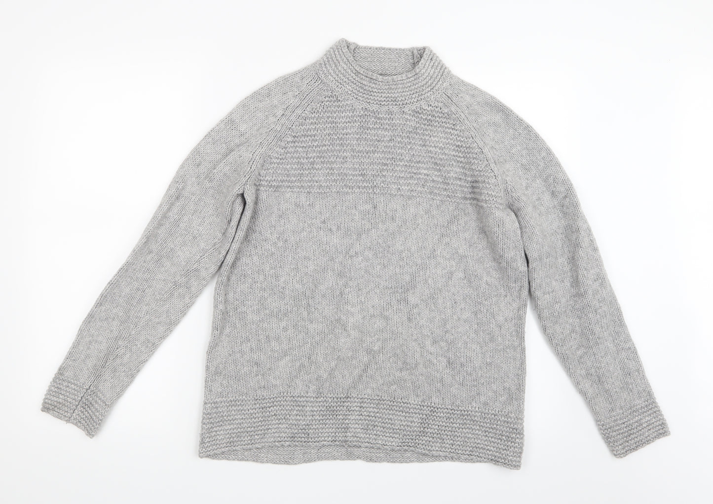 Marks and Spencer Womens Grey  Knit Pullover Jumper Size 16