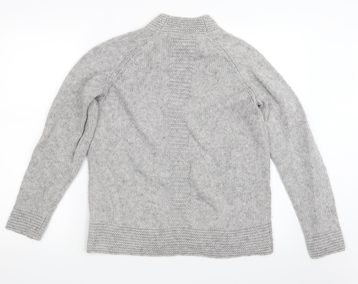Marks and Spencer Womens Grey  Knit Pullover Jumper Size 16