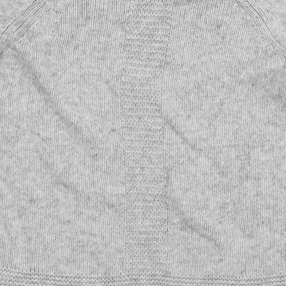 Marks and Spencer Womens Grey  Knit Pullover Jumper Size 16