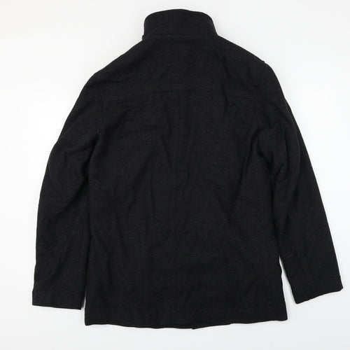 F&F  Mens Black   Jacket Coat Size S