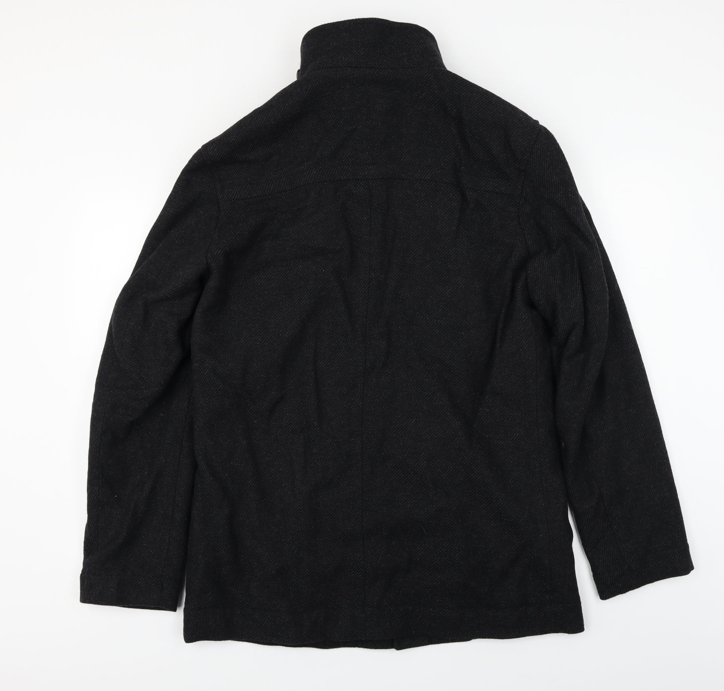 F&F  Mens Black   Jacket Coat Size S