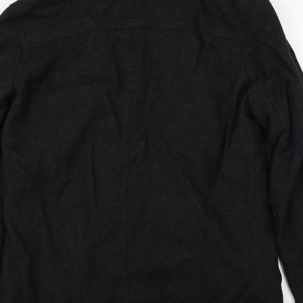 F&F  Mens Black   Jacket Coat Size S