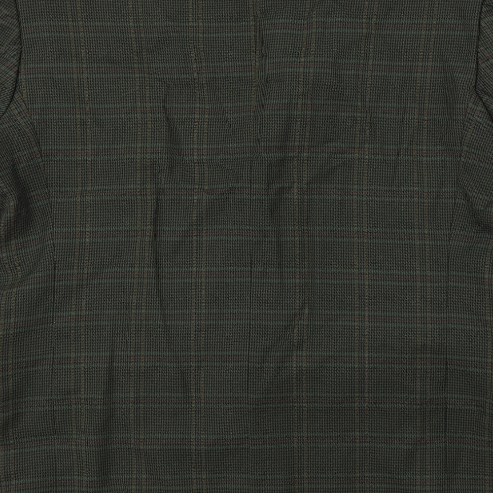 Berkertex  Mens Green Check  Jacket Blazer Size 38