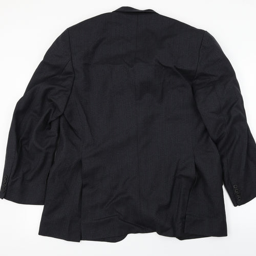 e.r hayward Mens Black   Jacket Blazer Size 38