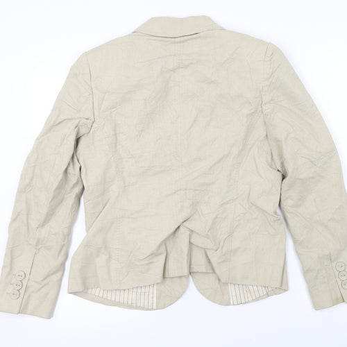 Marks and Spencer  Womens Beige   Jacket Coat Size 14