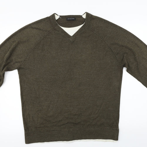 Burton Mens Grey   Pullover Jumper Size L
