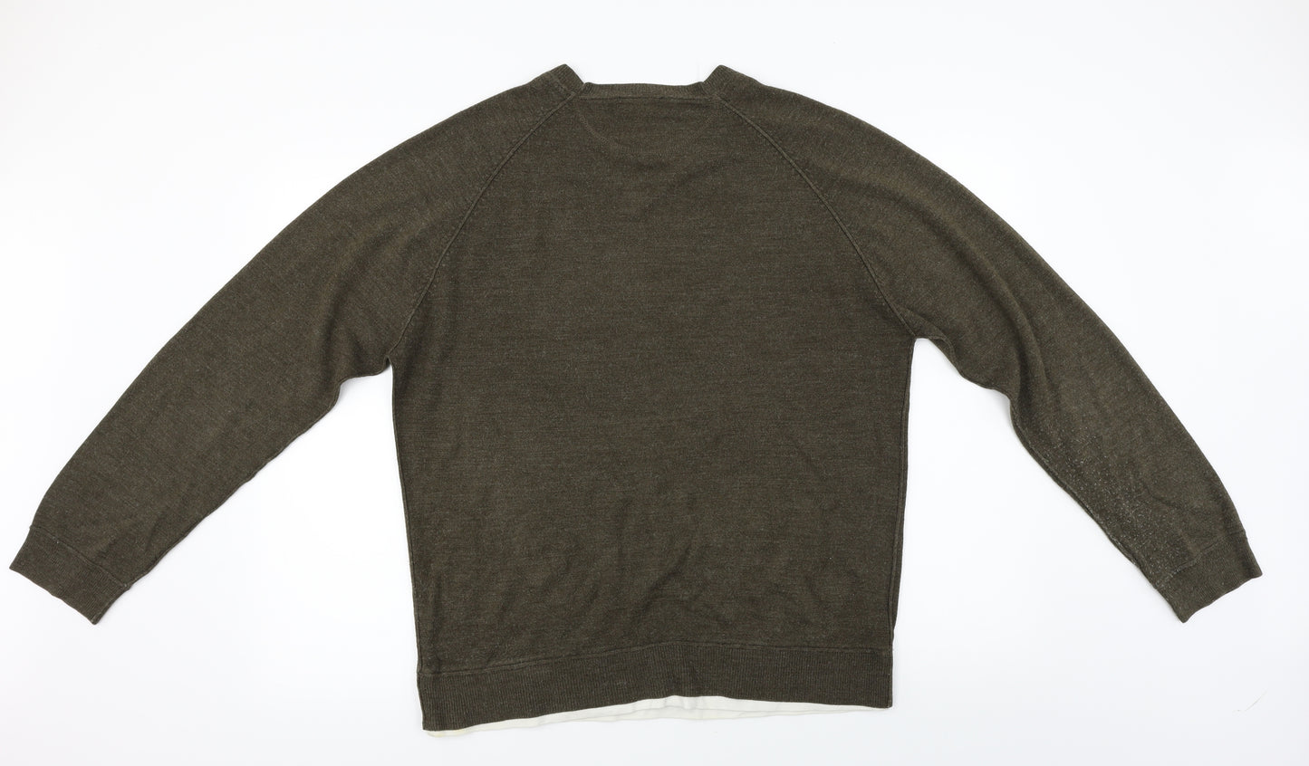 Burton Mens Grey   Pullover Jumper Size L