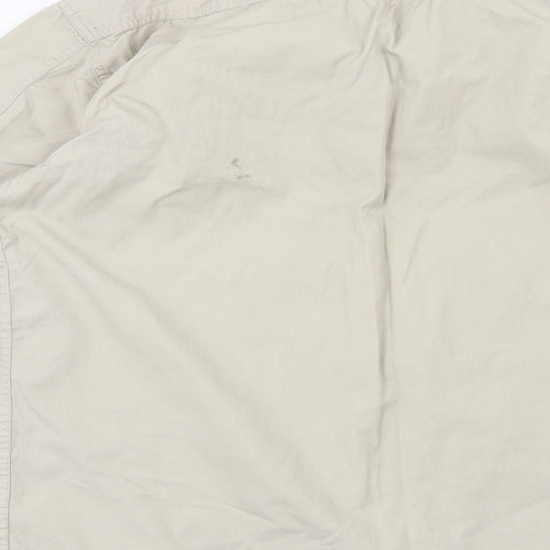 Denim Seventy3  Mens Beige    Button-Up Size M