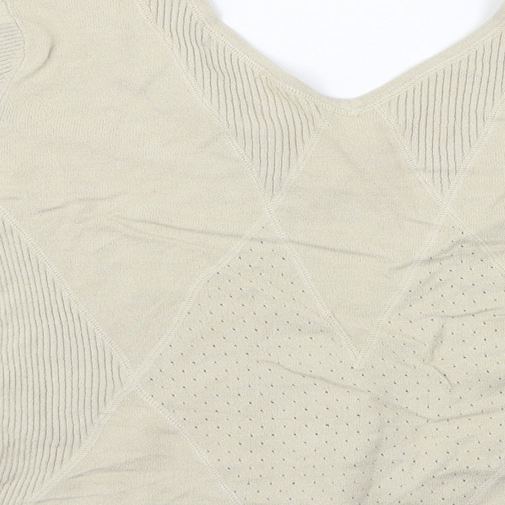 Linea  Womens Beige   Pullover Jumper Size M