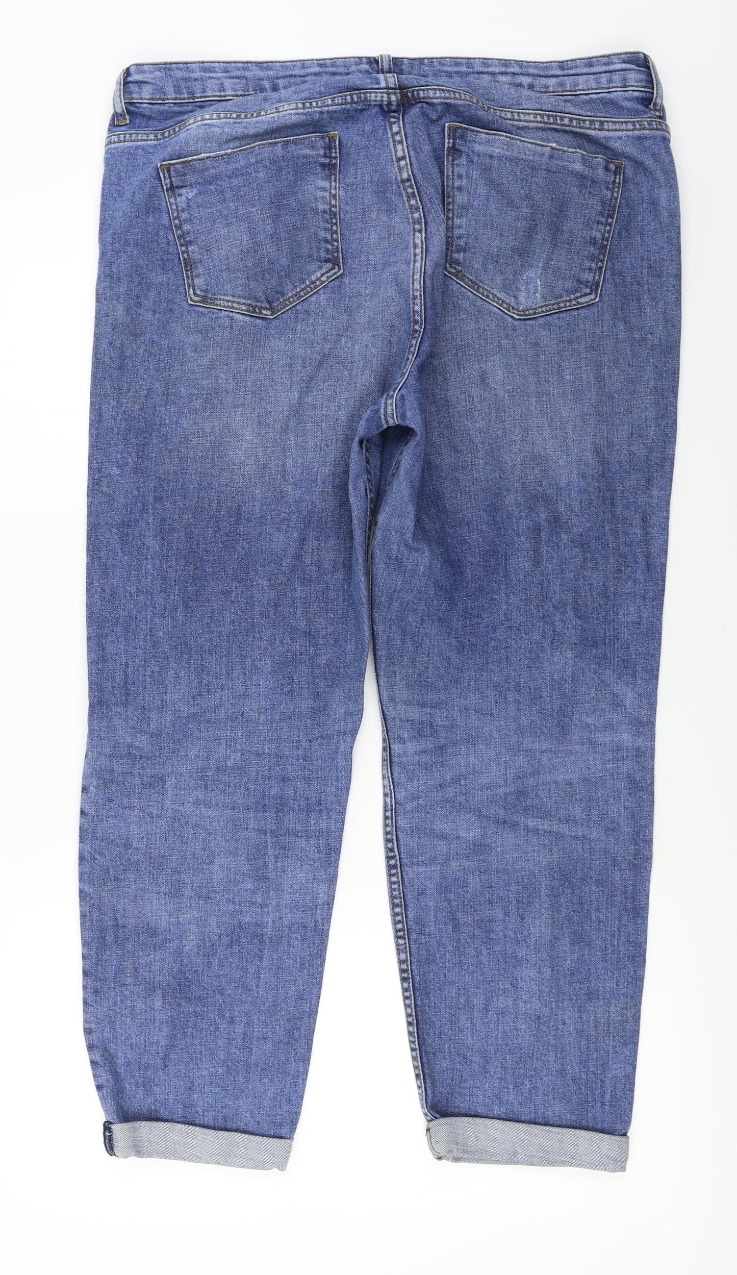 George  Womens Blue   Straight Jeans Size 18 L23 in