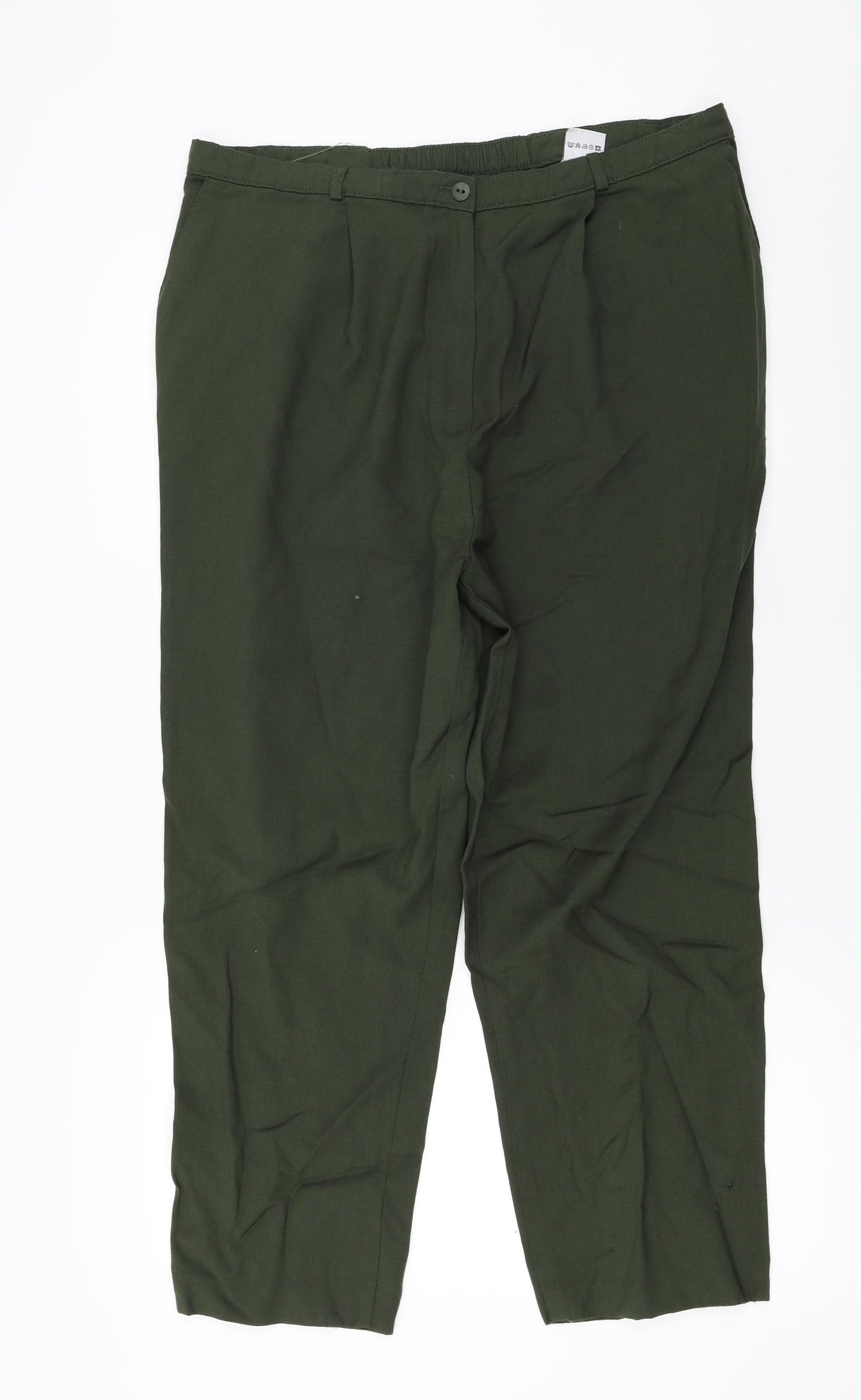 slimma Womens Green   Trousers  Size 20 L23 in