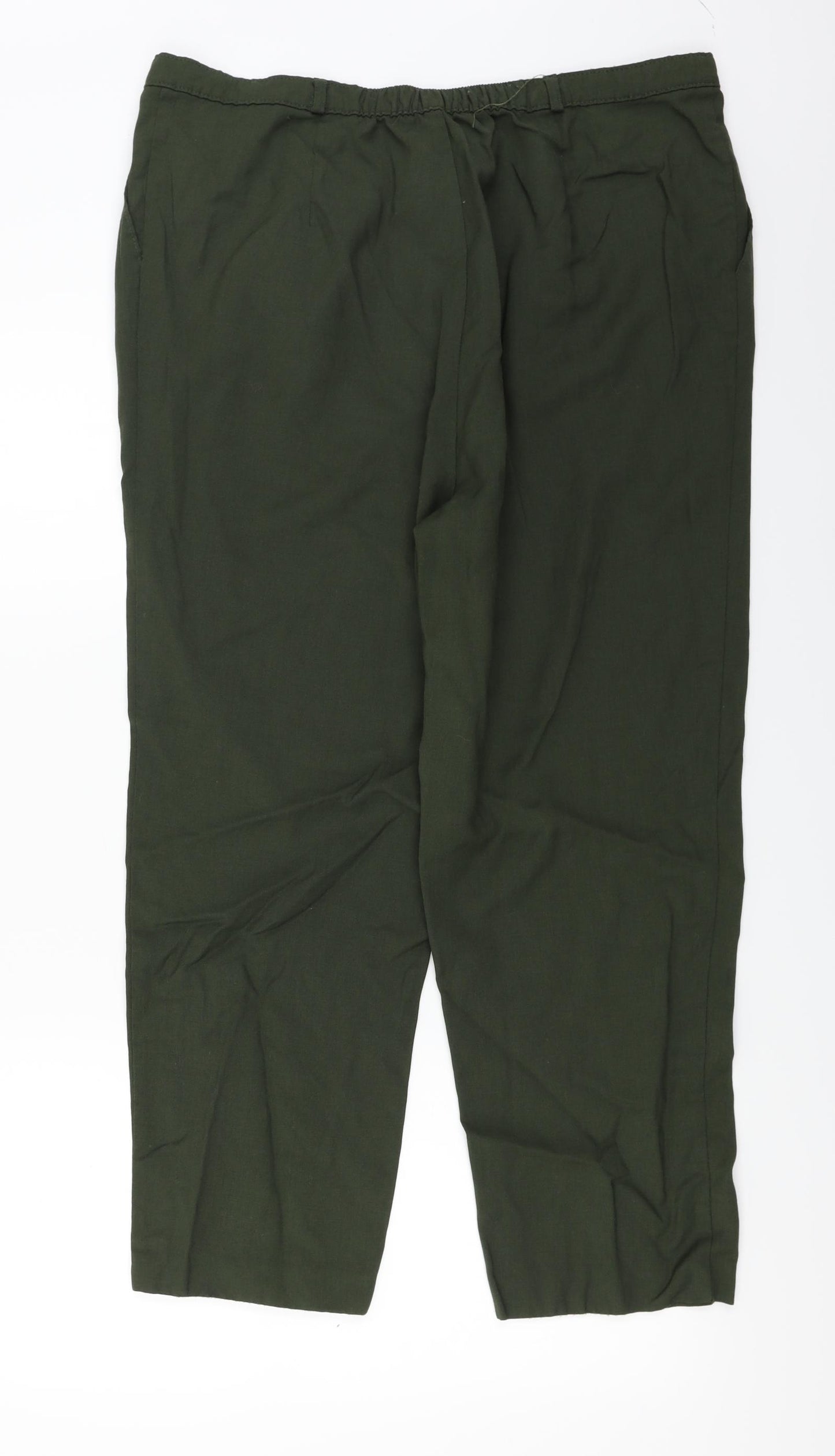 slimma Womens Green   Trousers  Size 20 L23 in