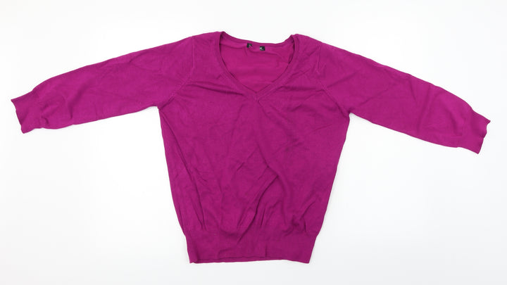 Debenhams Womens Purple Pullover Jumper Size 12