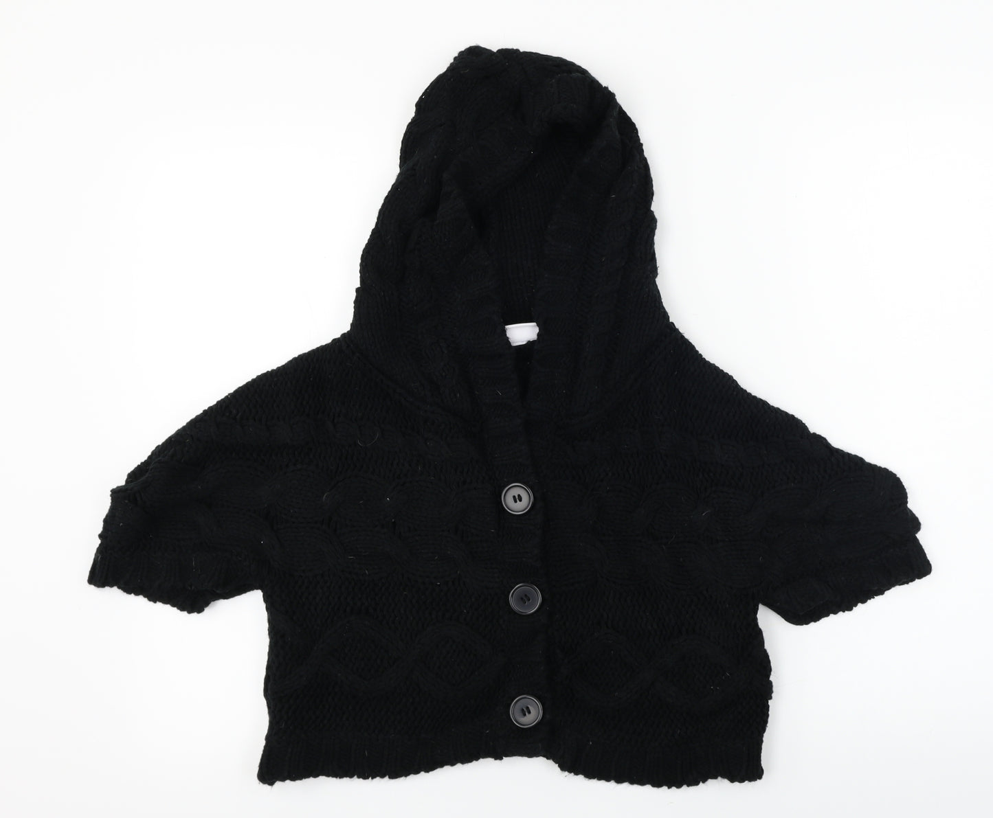 unita Womens Black   Cardigan Jumper Size XL