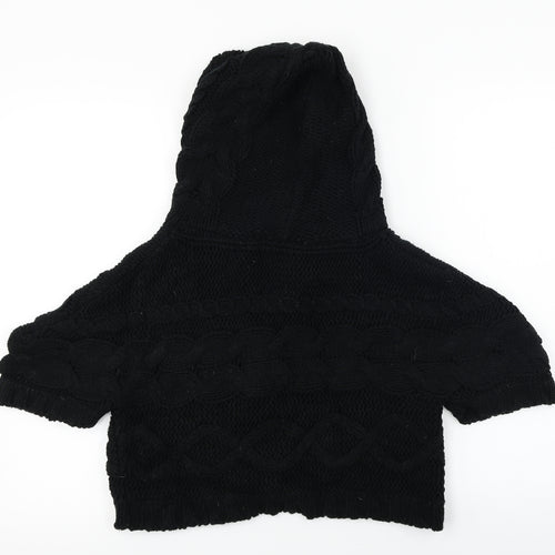 unita Womens Black   Cardigan Jumper Size XL