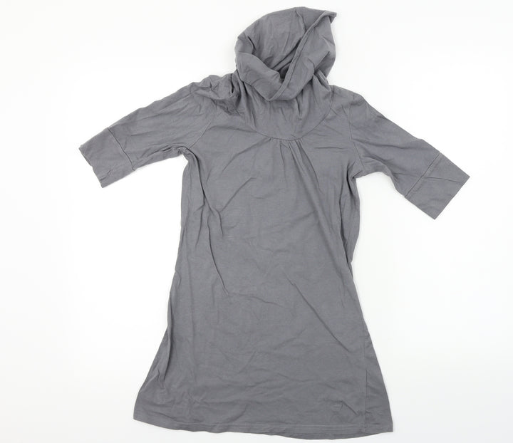 Topshop  Womens Grey   A-Line  Size 8