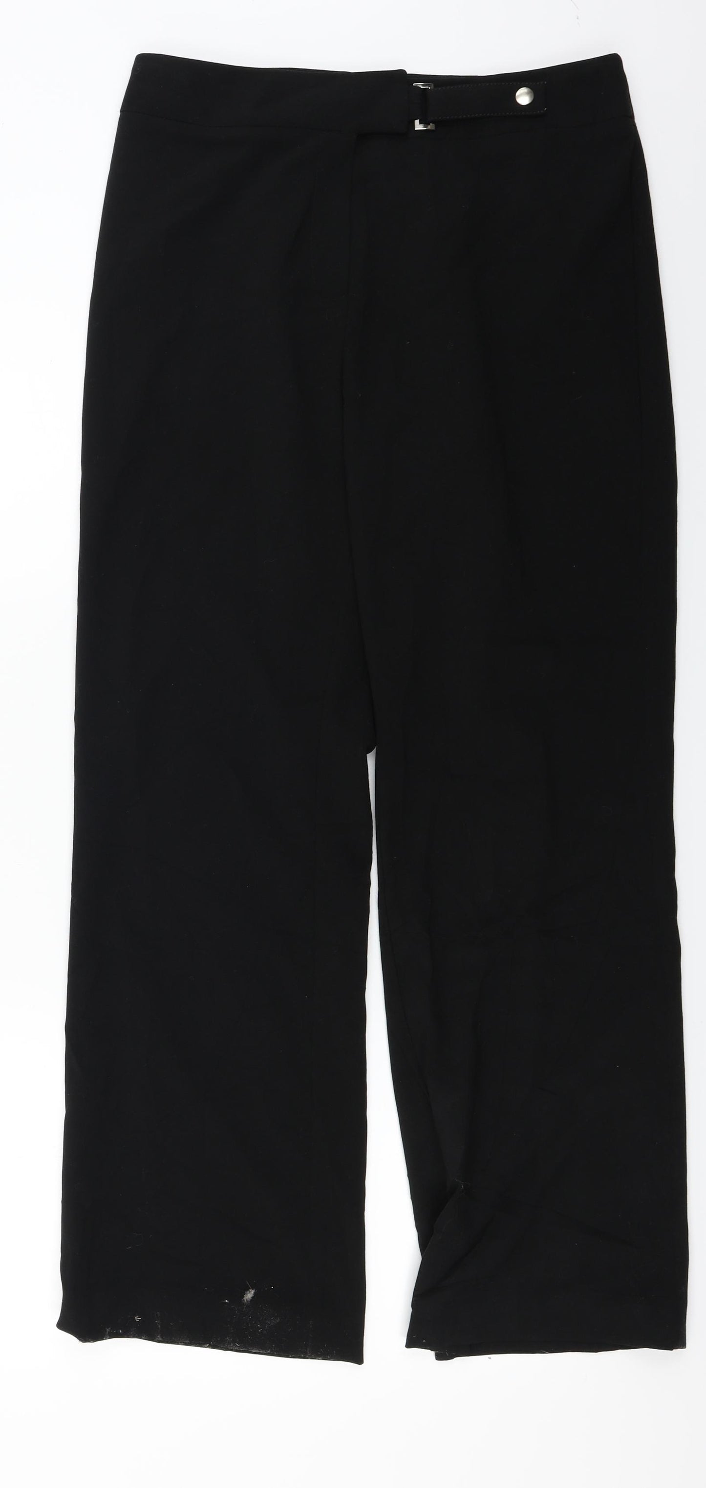 Marks and Spencer  Womens Black   Trousers  Size 12 L26 in