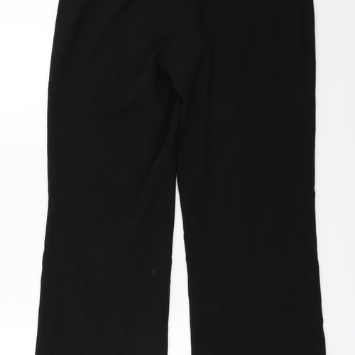 Marks and Spencer  Womens Black   Trousers  Size 12 L26 in