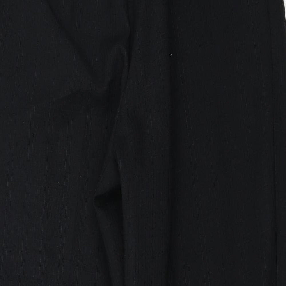 Marks and Spencer  Womens Black   Trousers  Size 10 L22 in