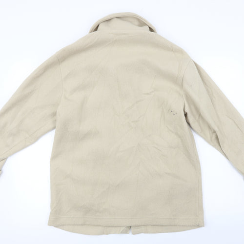 Preworn  Womens Beige   Jacket Coat Size S