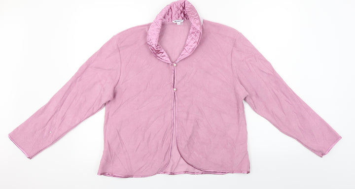 Damart Womens Purple Jacket Coat Size S