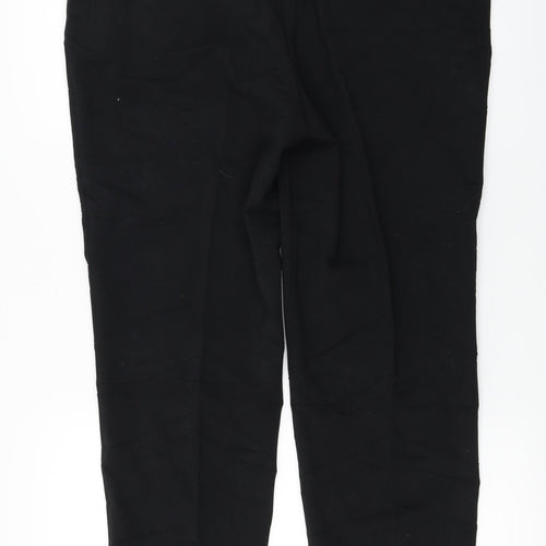 TU Womens Black   Trousers  Size 14 L25 in